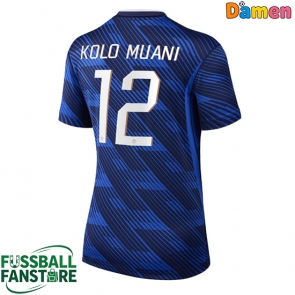 Frankreich Randal Kolo Muani #12 Replik Heimtrikot Damen WM 2026 Kurzarm